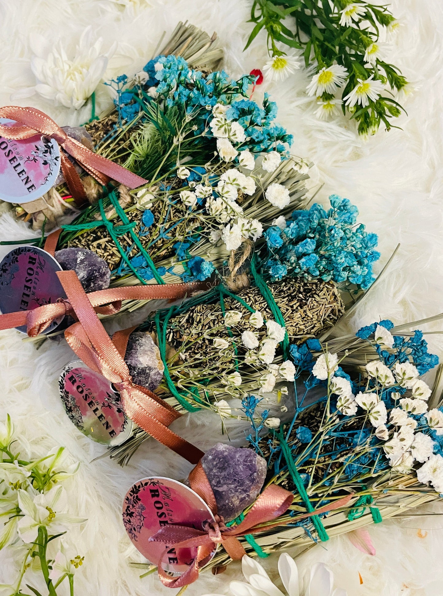 Rosemary Charm for Mental Clarity Smudge Bundle