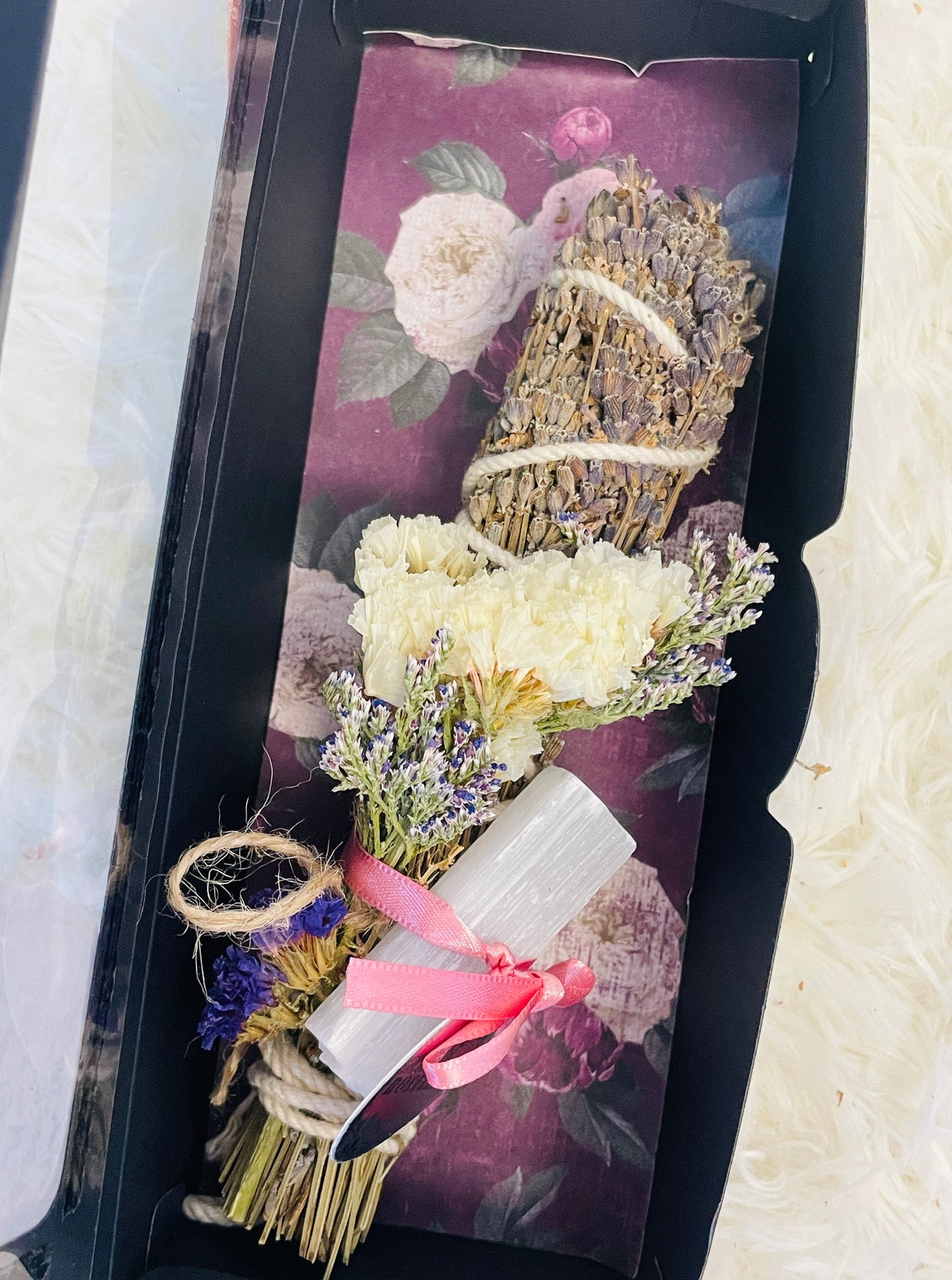 Lavender Soothing Wisdom: Smudge Bundle