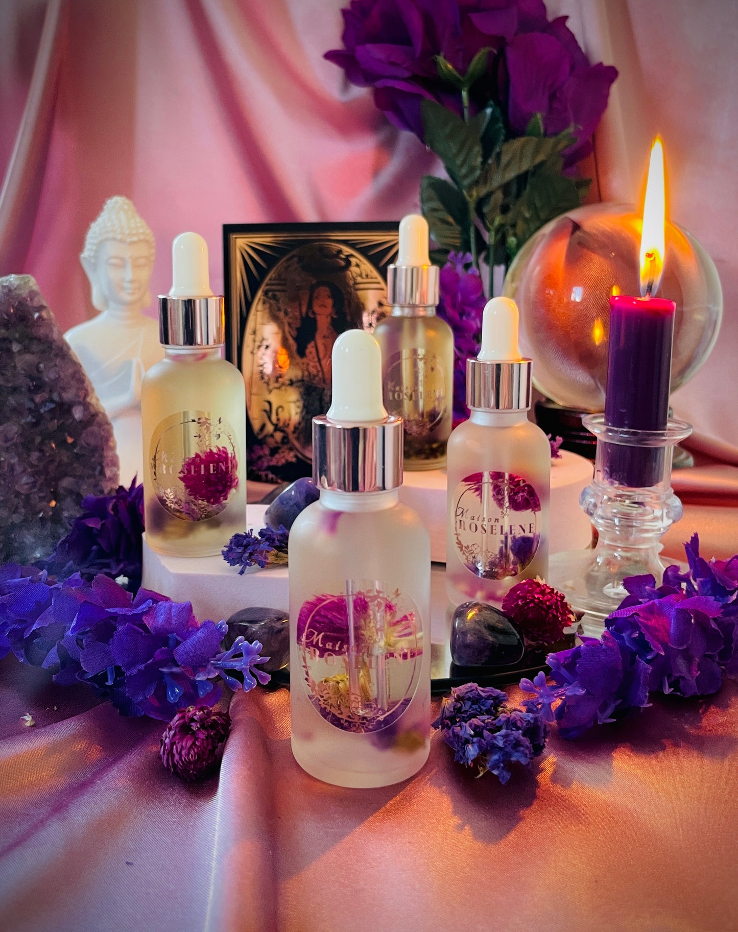 Gotero de aceite de perfume para la iluminación espiritual: La Suma Sacerdotisa