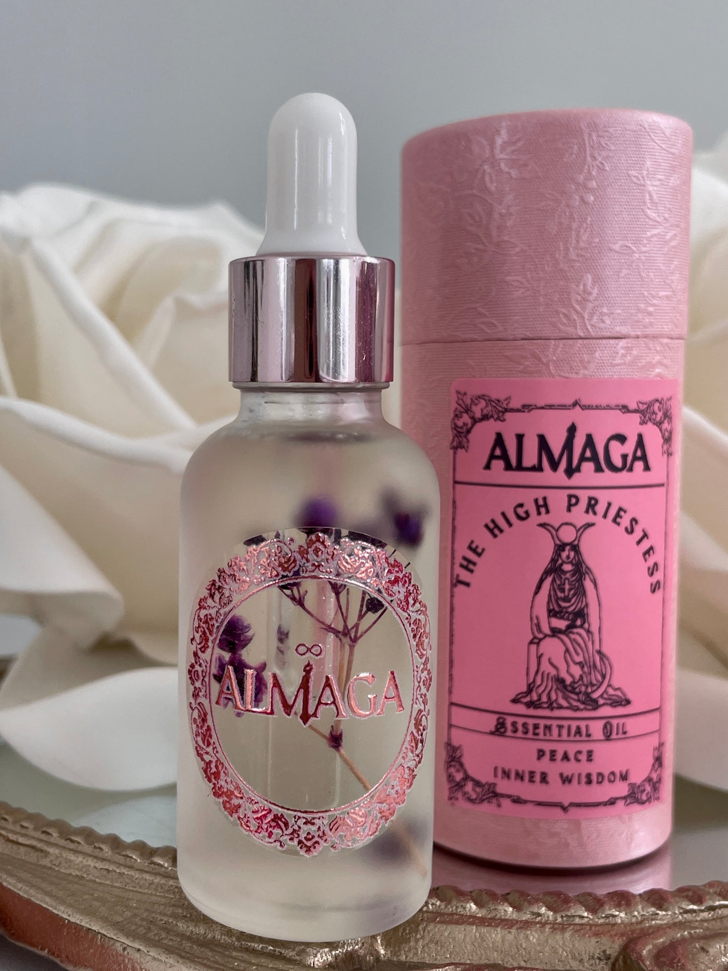 Gotero de aceite de perfume para la iluminación espiritual: La Suma Sacerdotisa