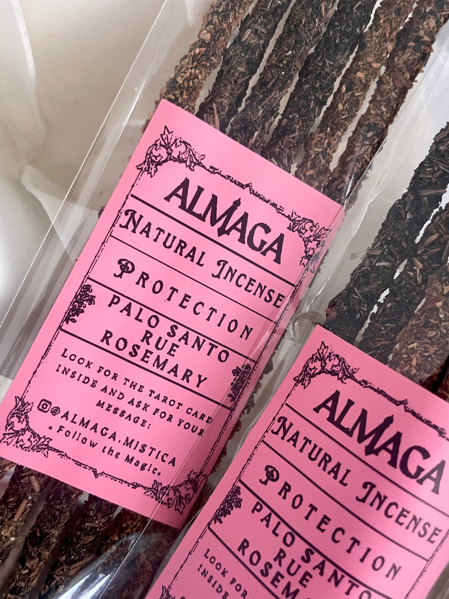 Incienso Premium con Flores Naturales Puras