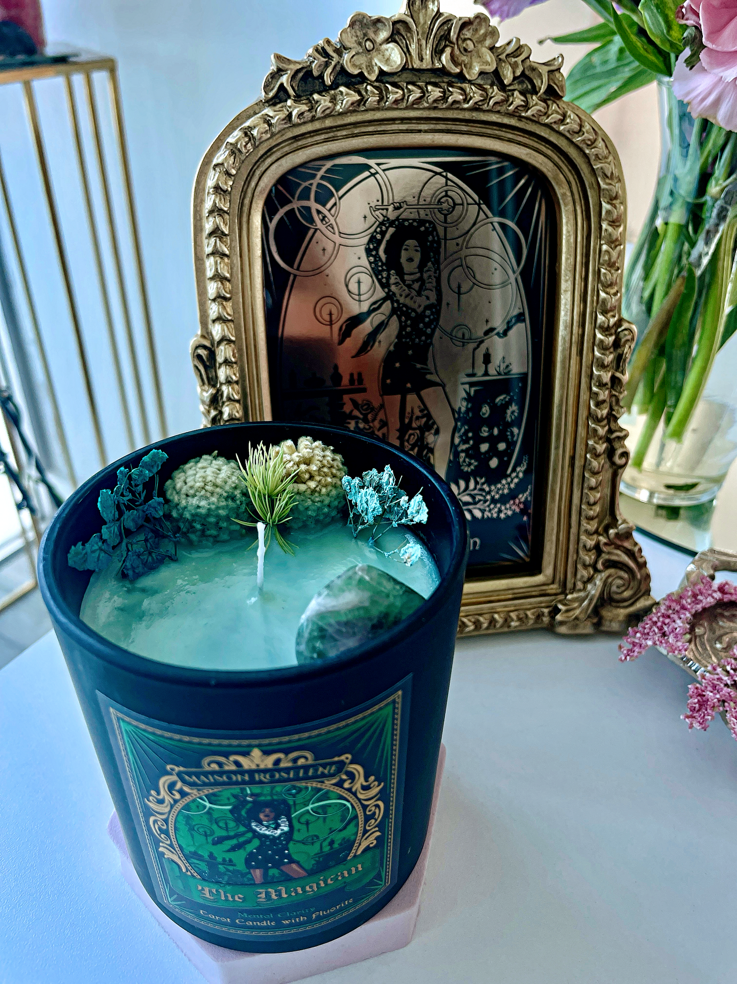 Magician Tarot Candle | Mental Clarity & Manifestation
