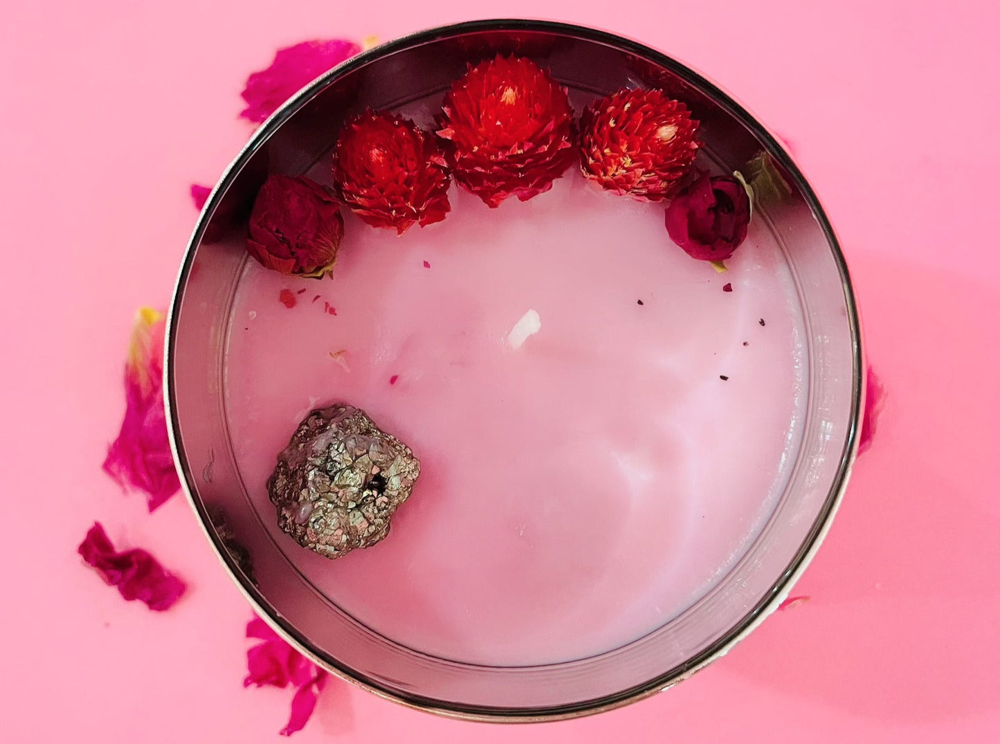 Vela de cristal para la abundancia y la prosperidad: La Emperatriz