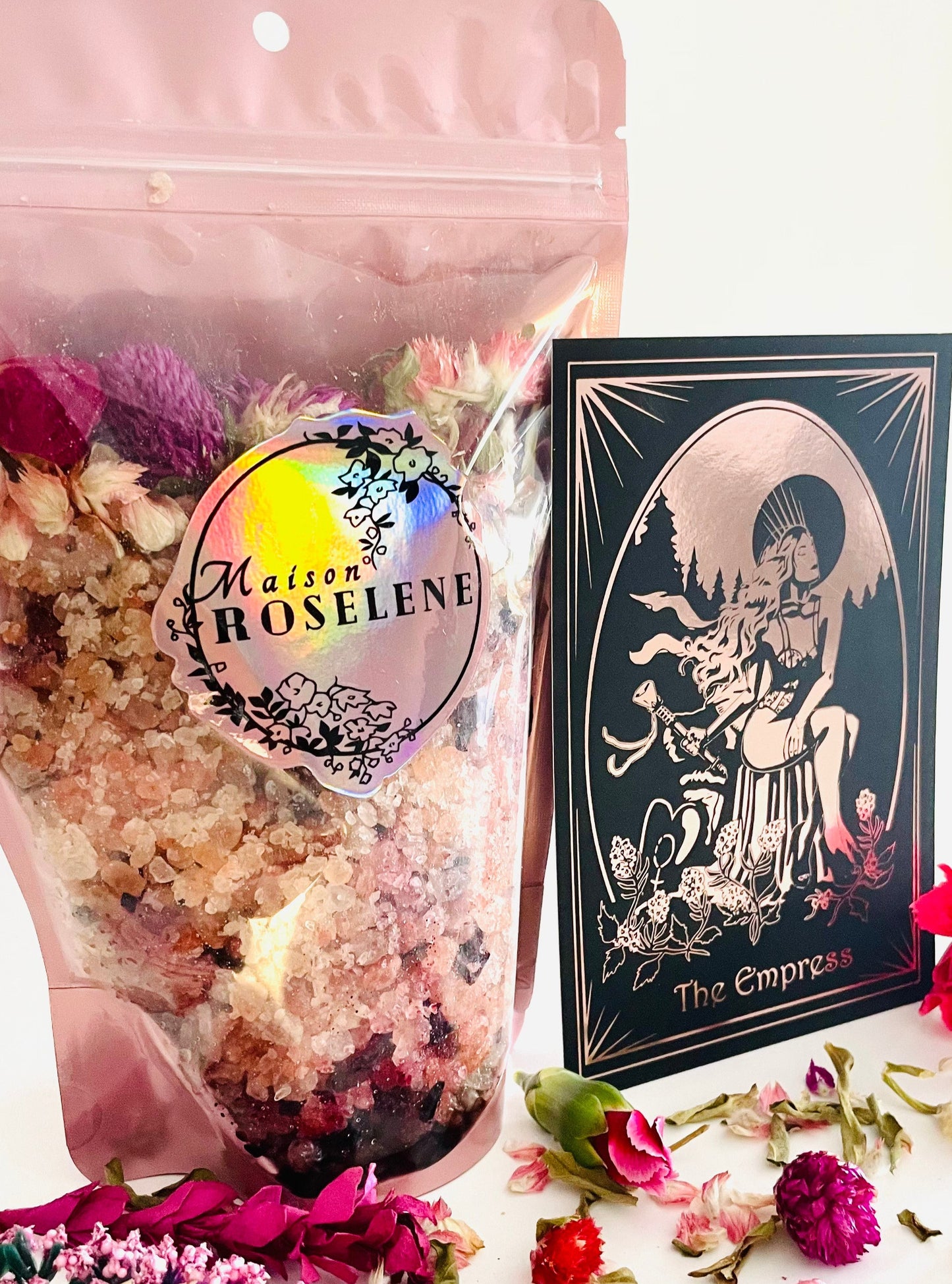 Spiritual Bath Salt for Abundance and Creativity - The Empress