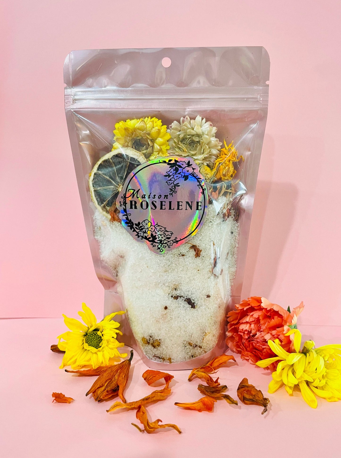 Spiritual Bath Salt for Happiness and Luck - The Sun