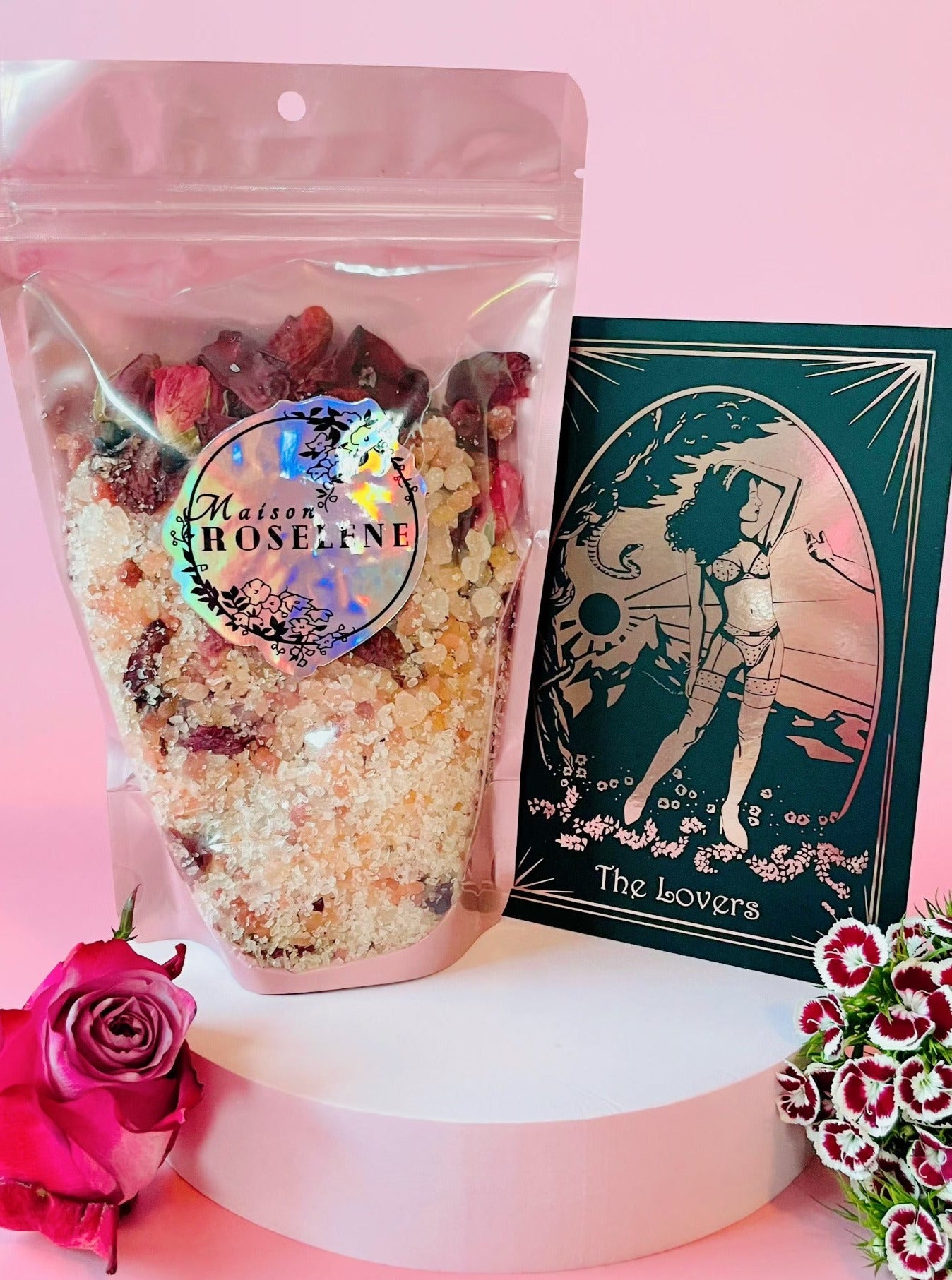 Spiritual Bath Salt for Love and Passion - The Lovers