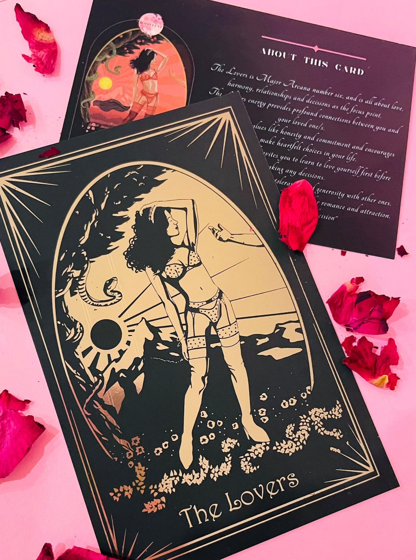 Spiritual Soap Crystal Infused for Love and Passion - The Lovers