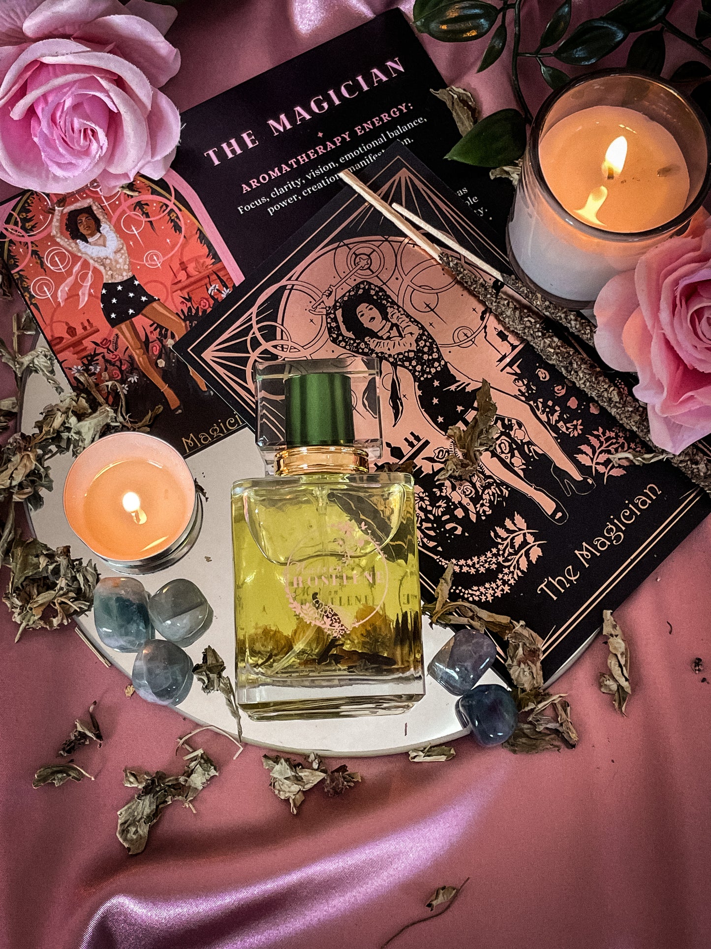 Aceite de perfume para claridad y manifestación: La poción del mago
