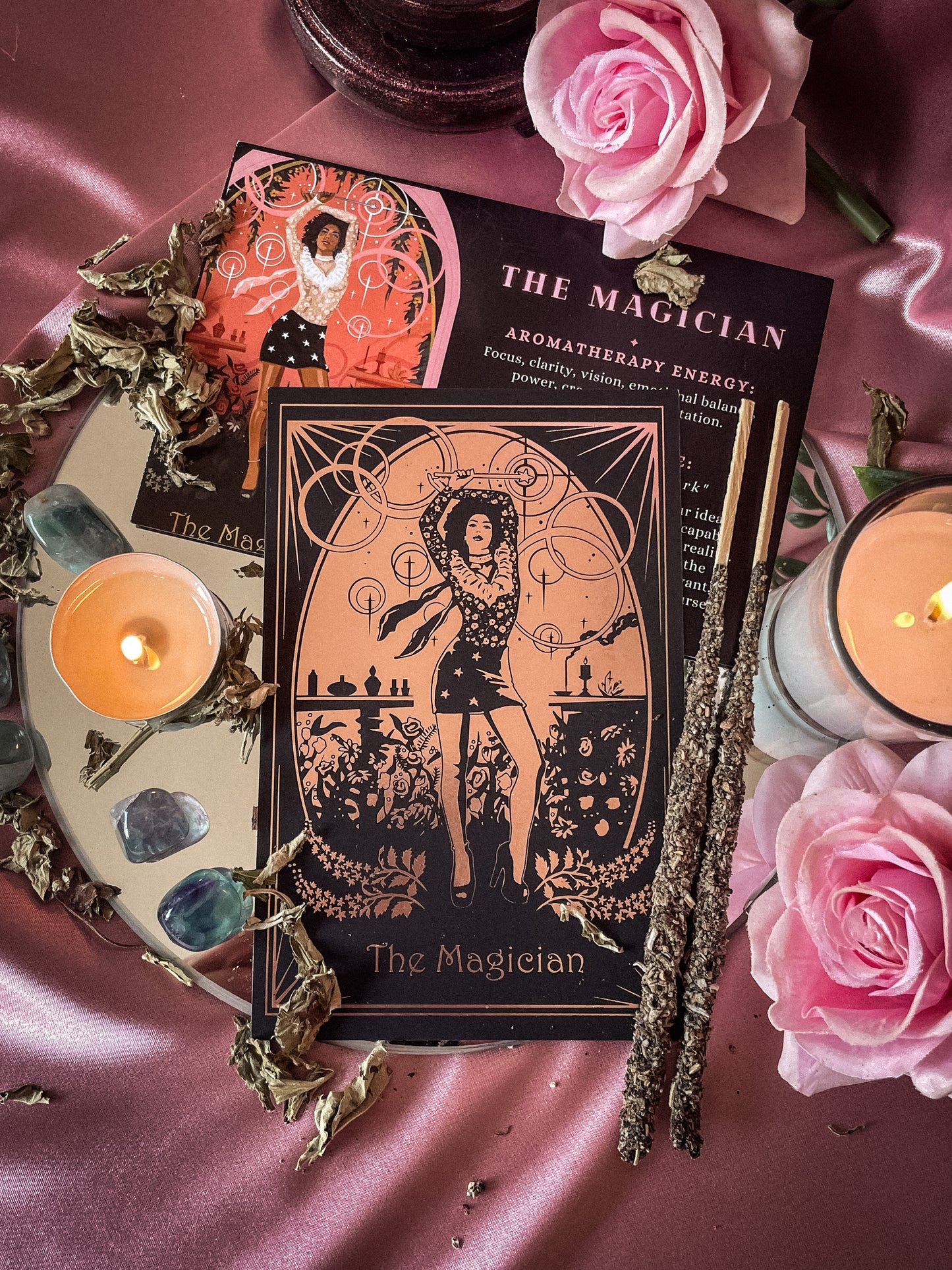 Ritual Candle for Manifestation: The Magician