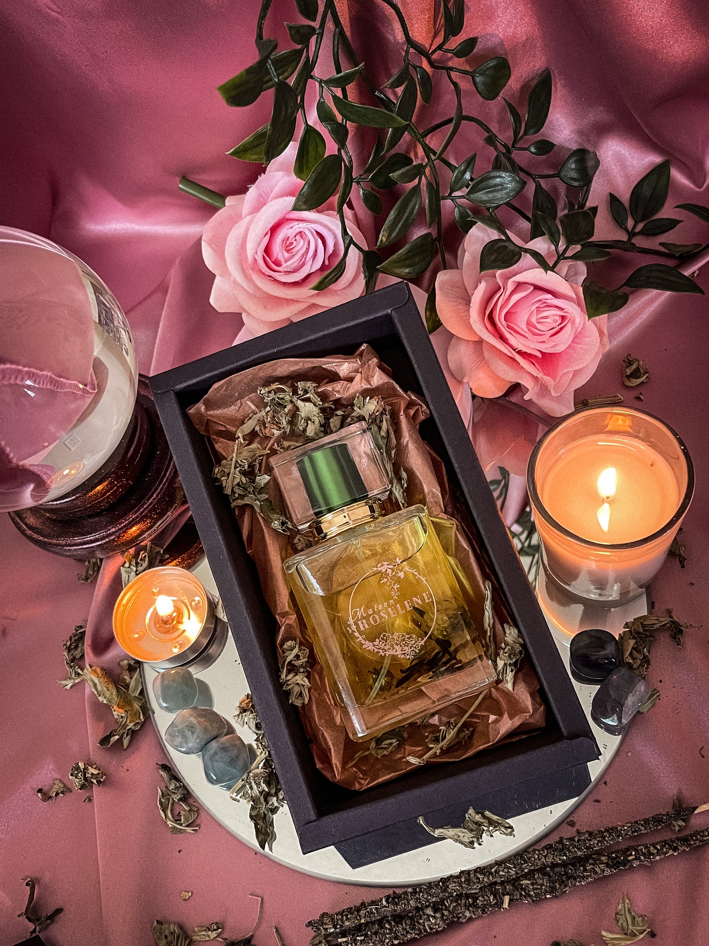 Aceite de perfume para claridad y manifestación: La poción del mago
