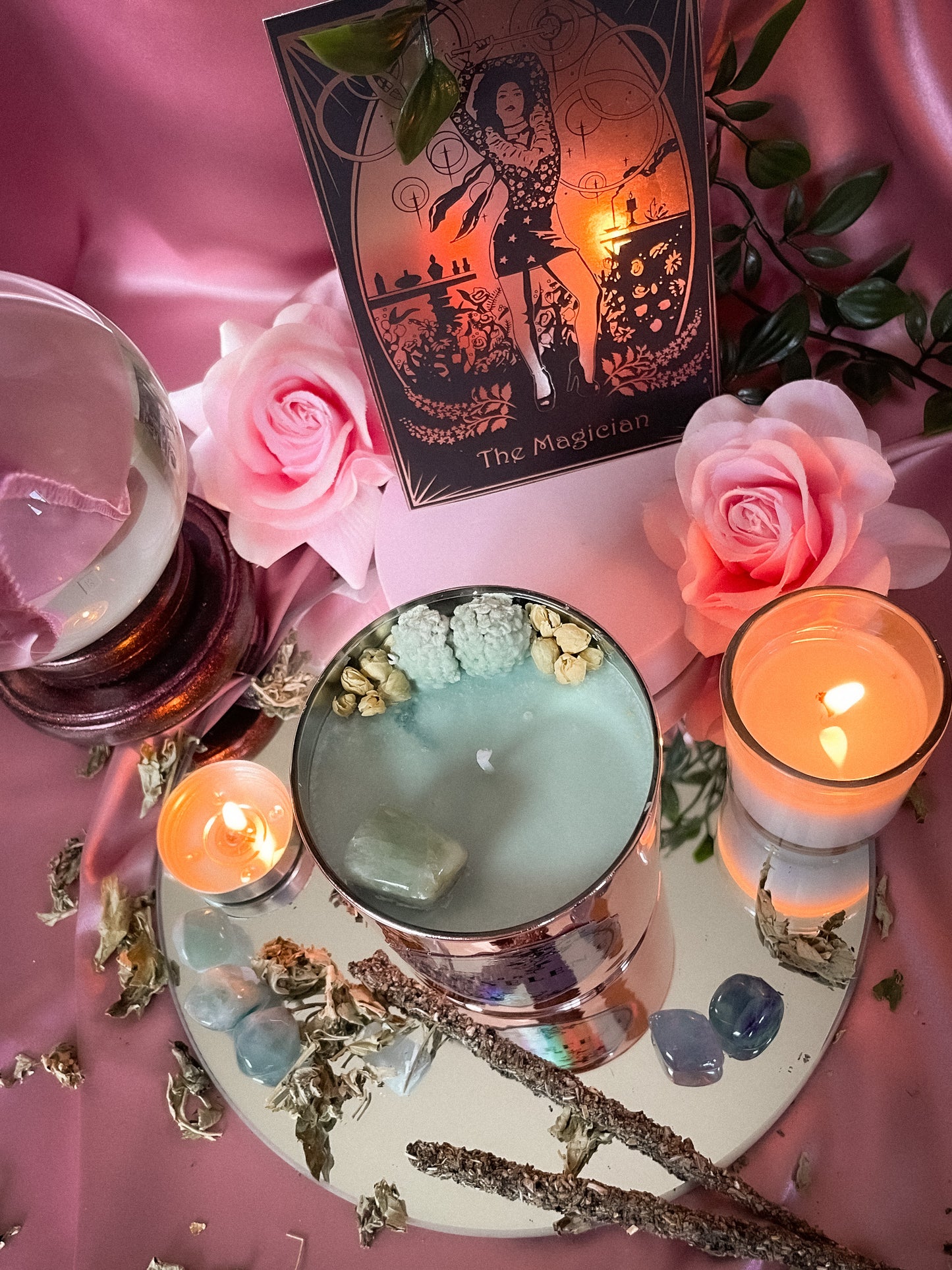 Ritual Candle for Manifestation: The Magician