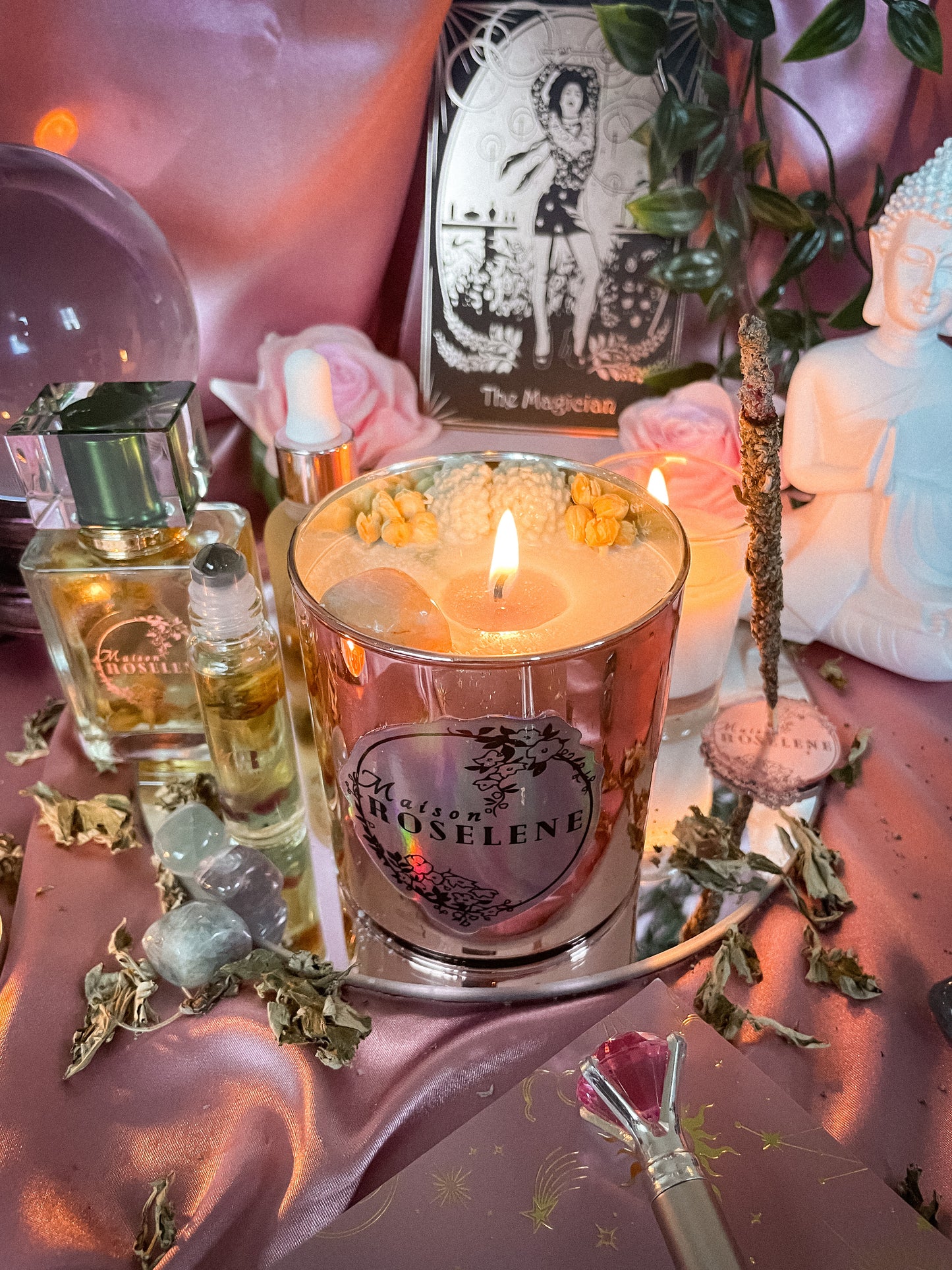 Ritual Candle for Manifestation: The Magician