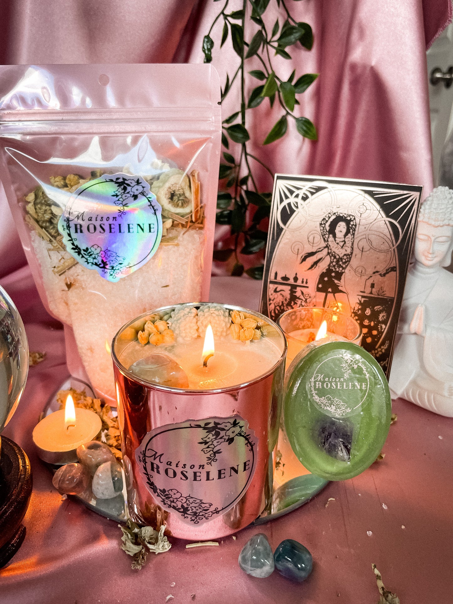 Spiritual Bath Kit for Manifestation: The Magician