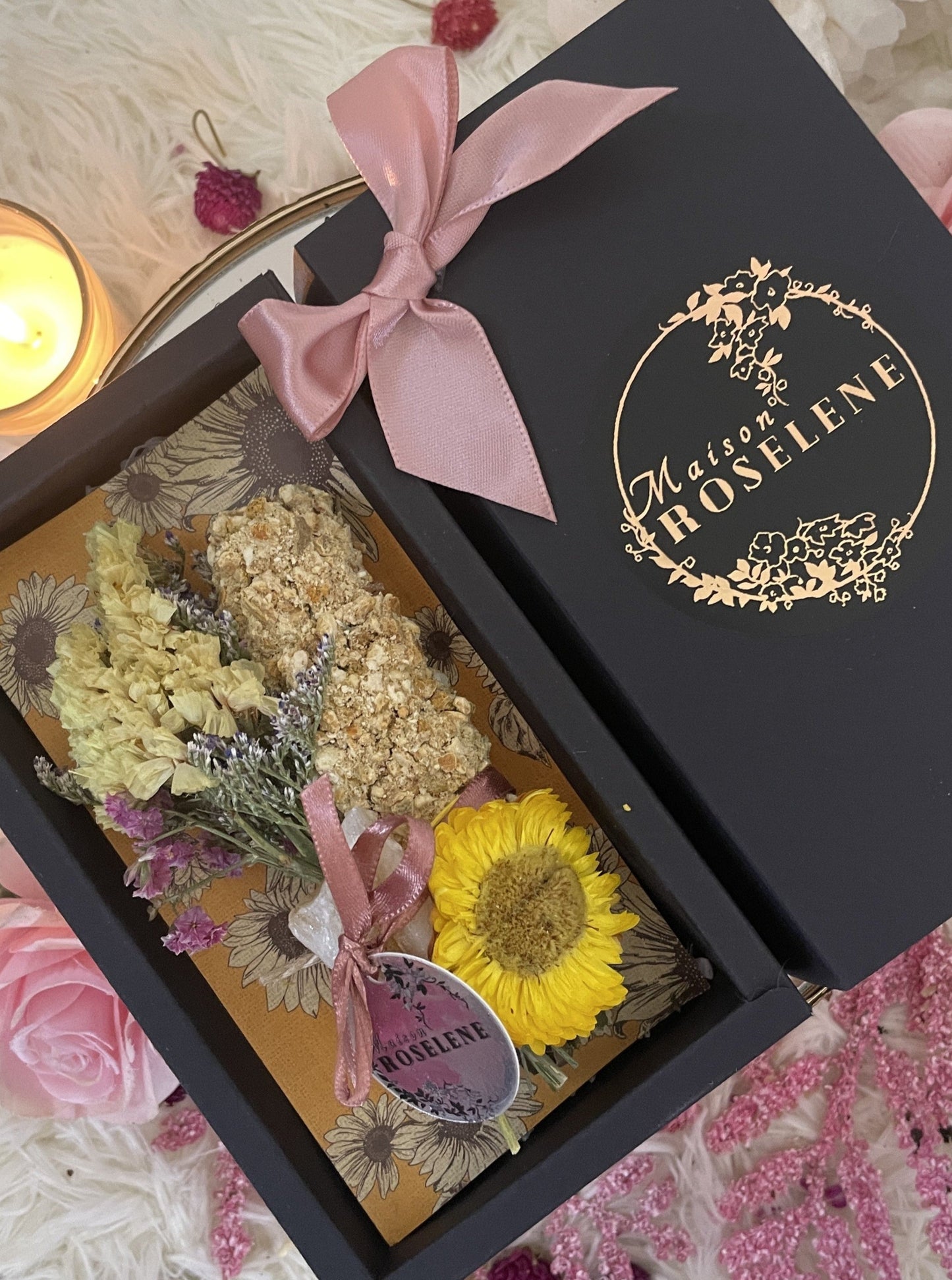 Shining Vibes Spread: Sage & Orange Smudge Bundle