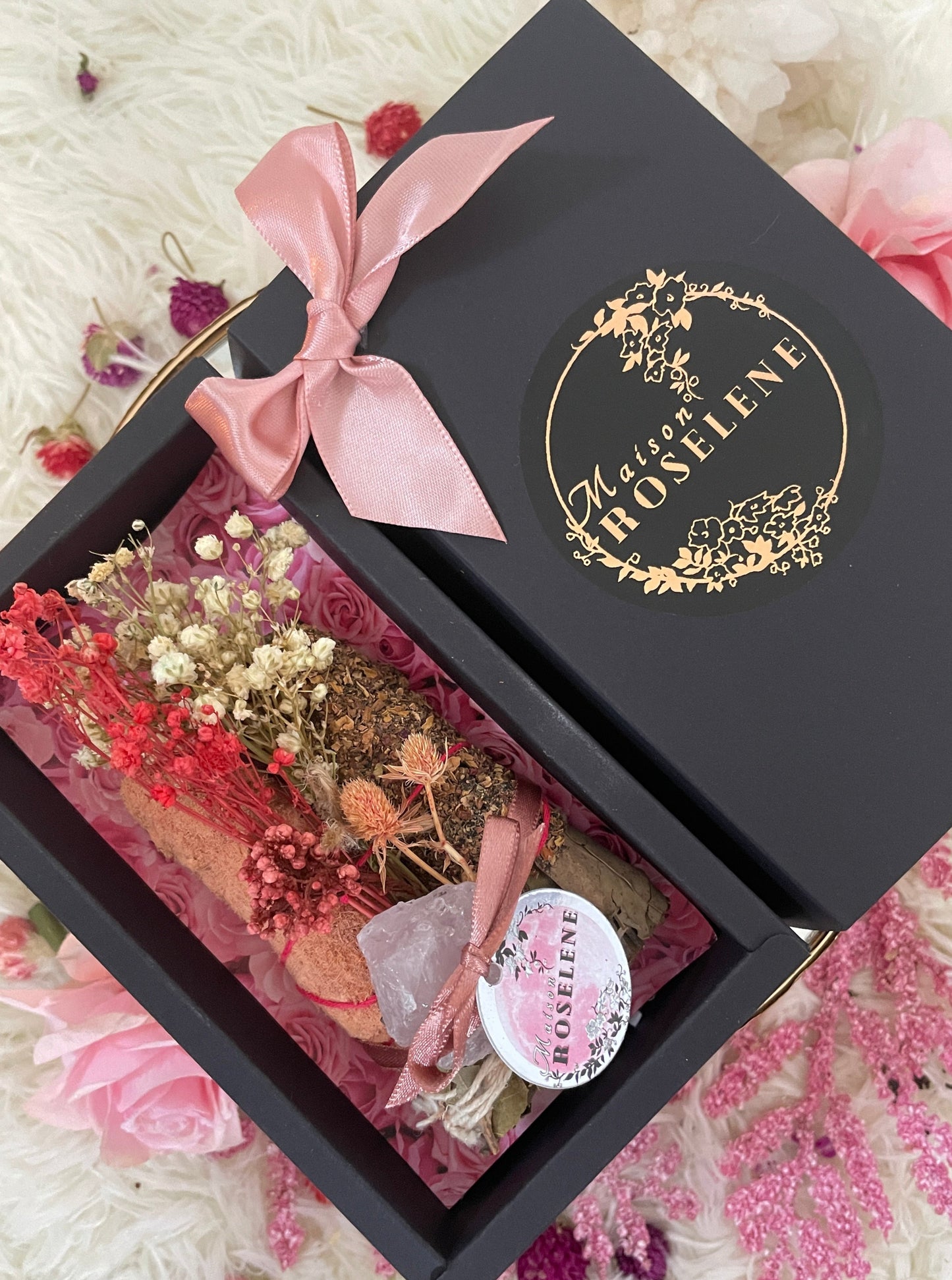 Love Spell: Sandalwood & Roses Smudge Bundle