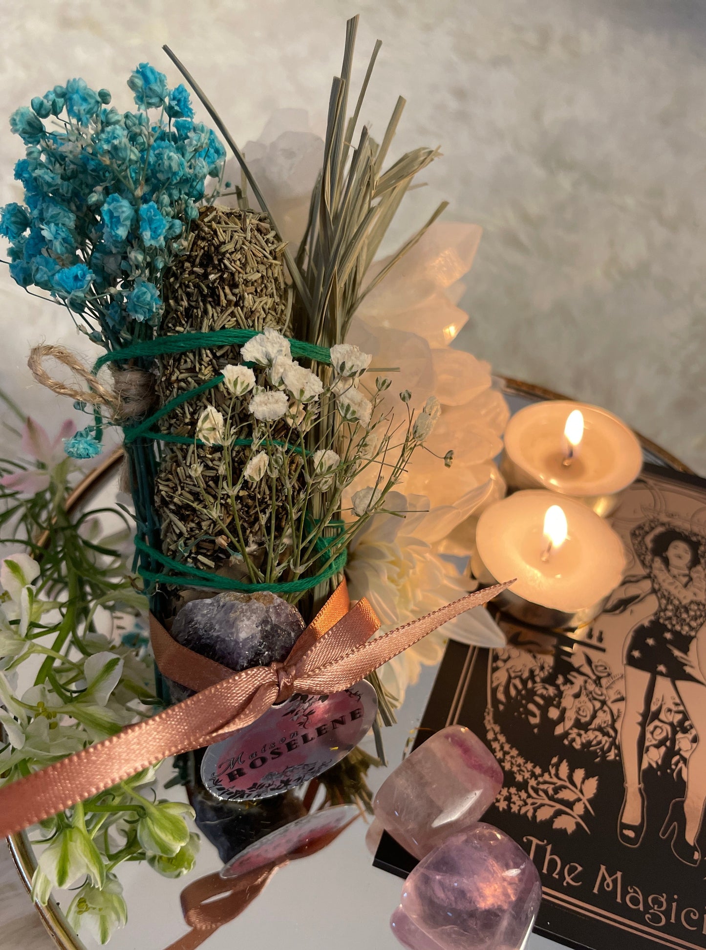Rosemary Charm for Mental Clarity Smudge Bundle
