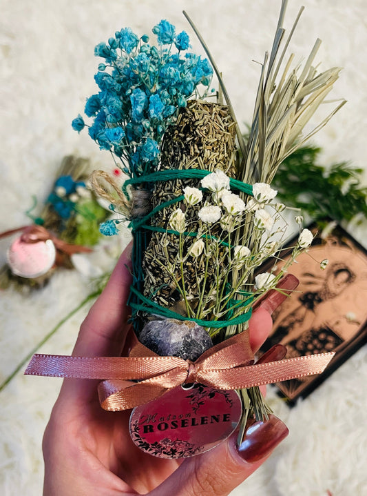 Rosemary Charm for Mental Clarity Smudge Bundle