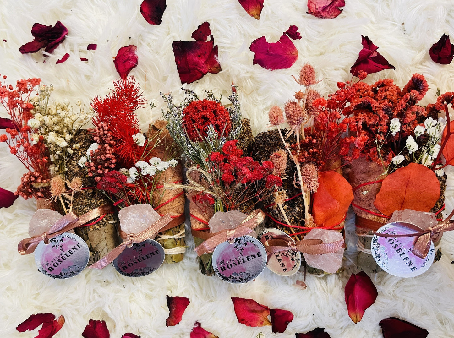 Love Spell: Sandalwood & Roses Smudge Bundle