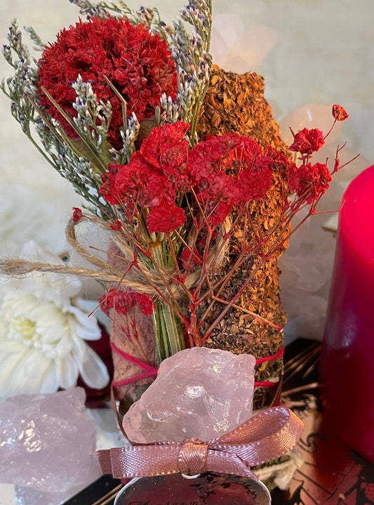 Love Spell: Sandalwood & Roses Smudge Bundle