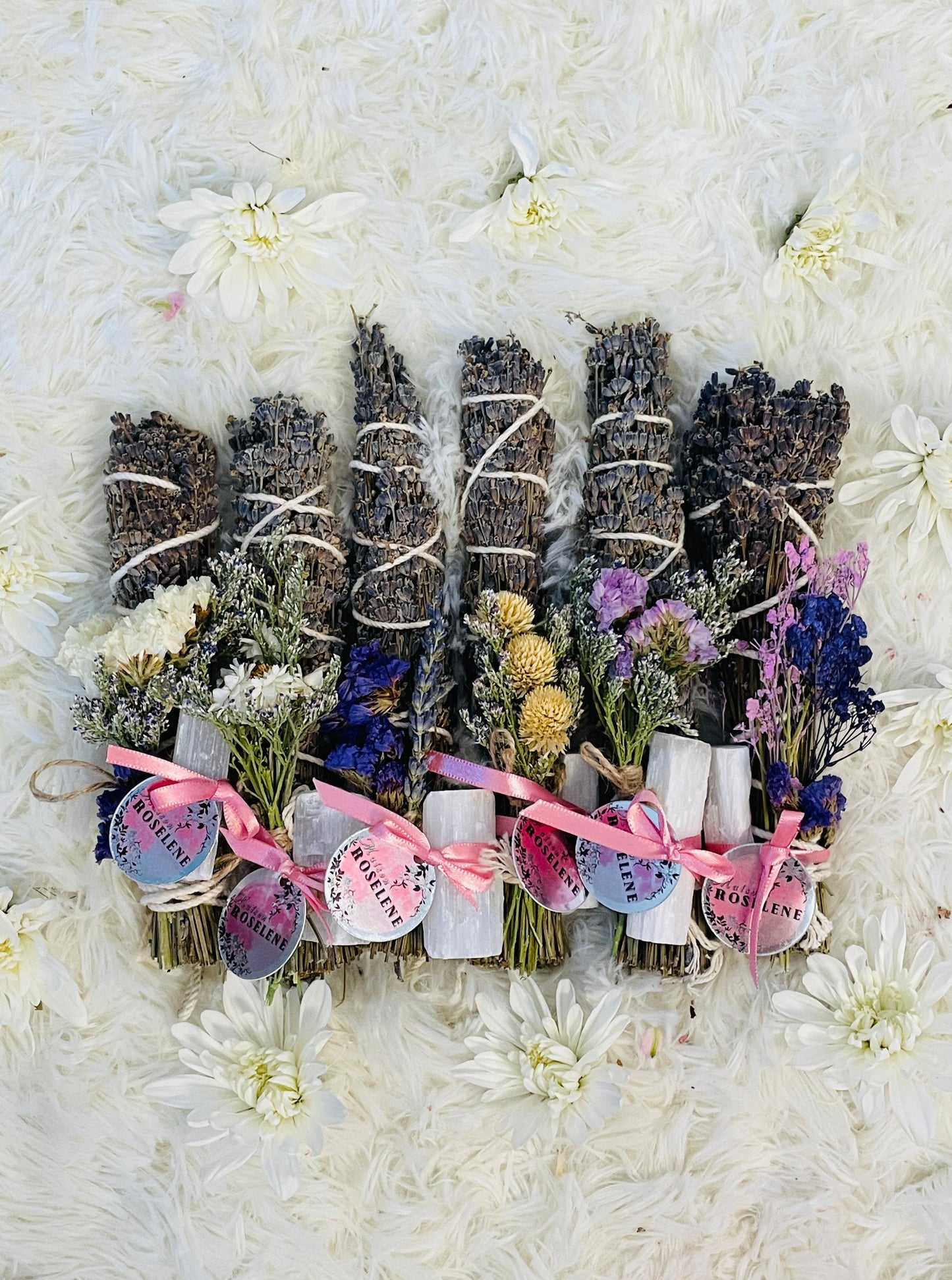 Lavender Soothing Wisdom: Smudge Bundle