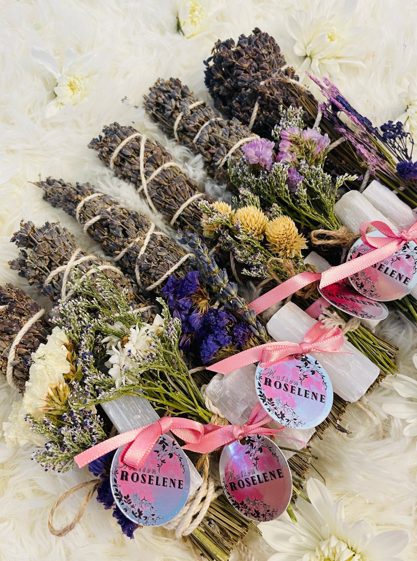 Lavender Soothing Wisdom: Smudge Bundle