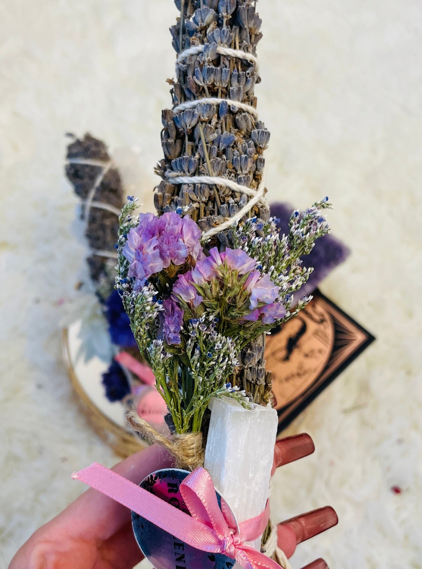 Lavender Soothing Wisdom: Smudge Bundle