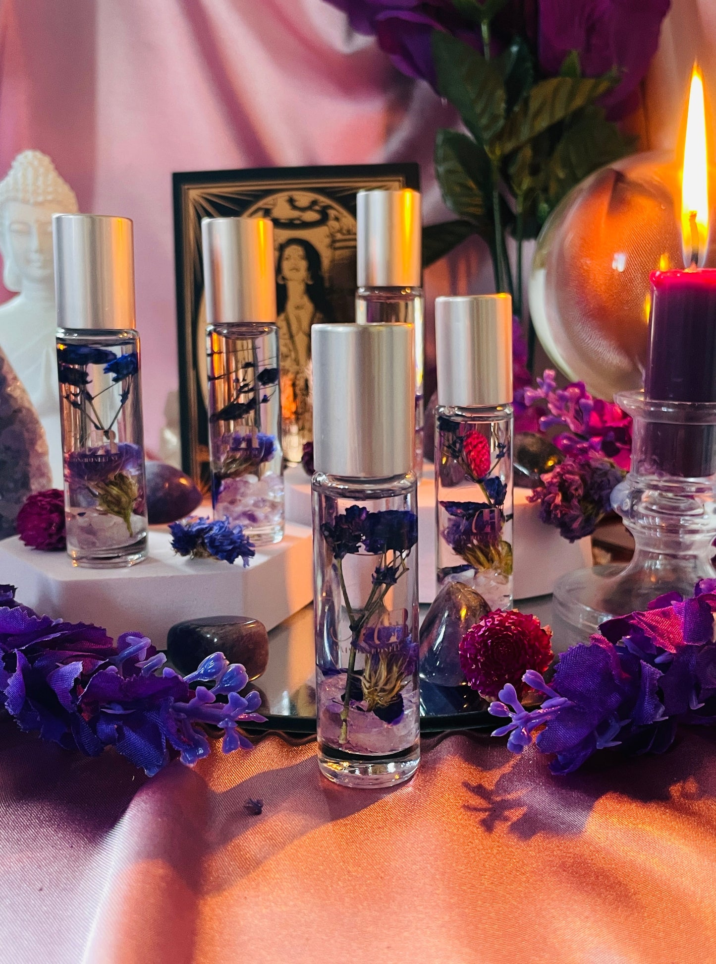 Roll On Essential Oil for Spiritual Awareness: The High Priestess
