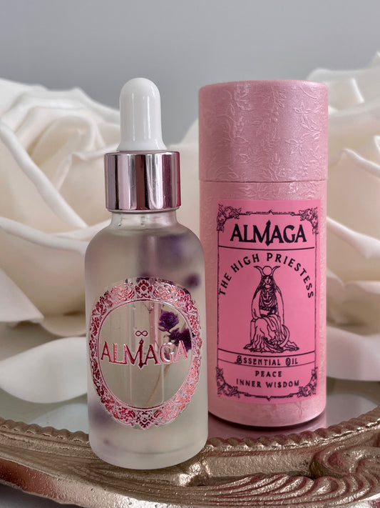 Gotero de aceite de perfume para la iluminación espiritual: La Suma Sacerdotisa