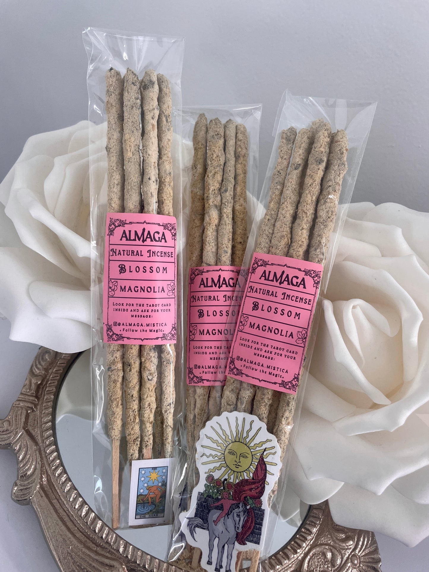Incienso Premium con Flores Naturales Puras