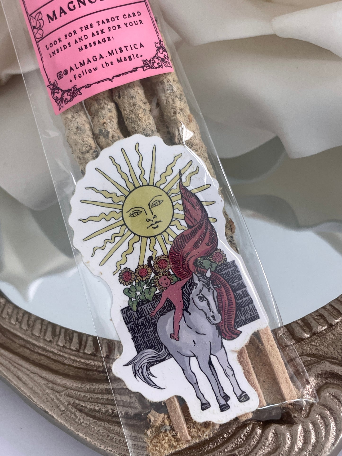 Incienso Premium con Flores Naturales Puras