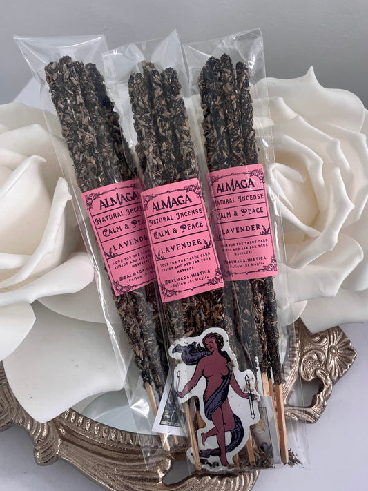 Incienso Premium con Flores Naturales Puras