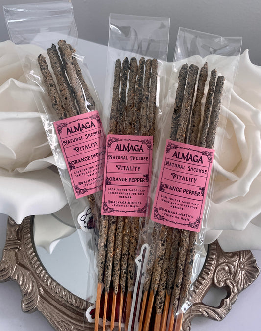 Incienso Premium con Flores Naturales Puras