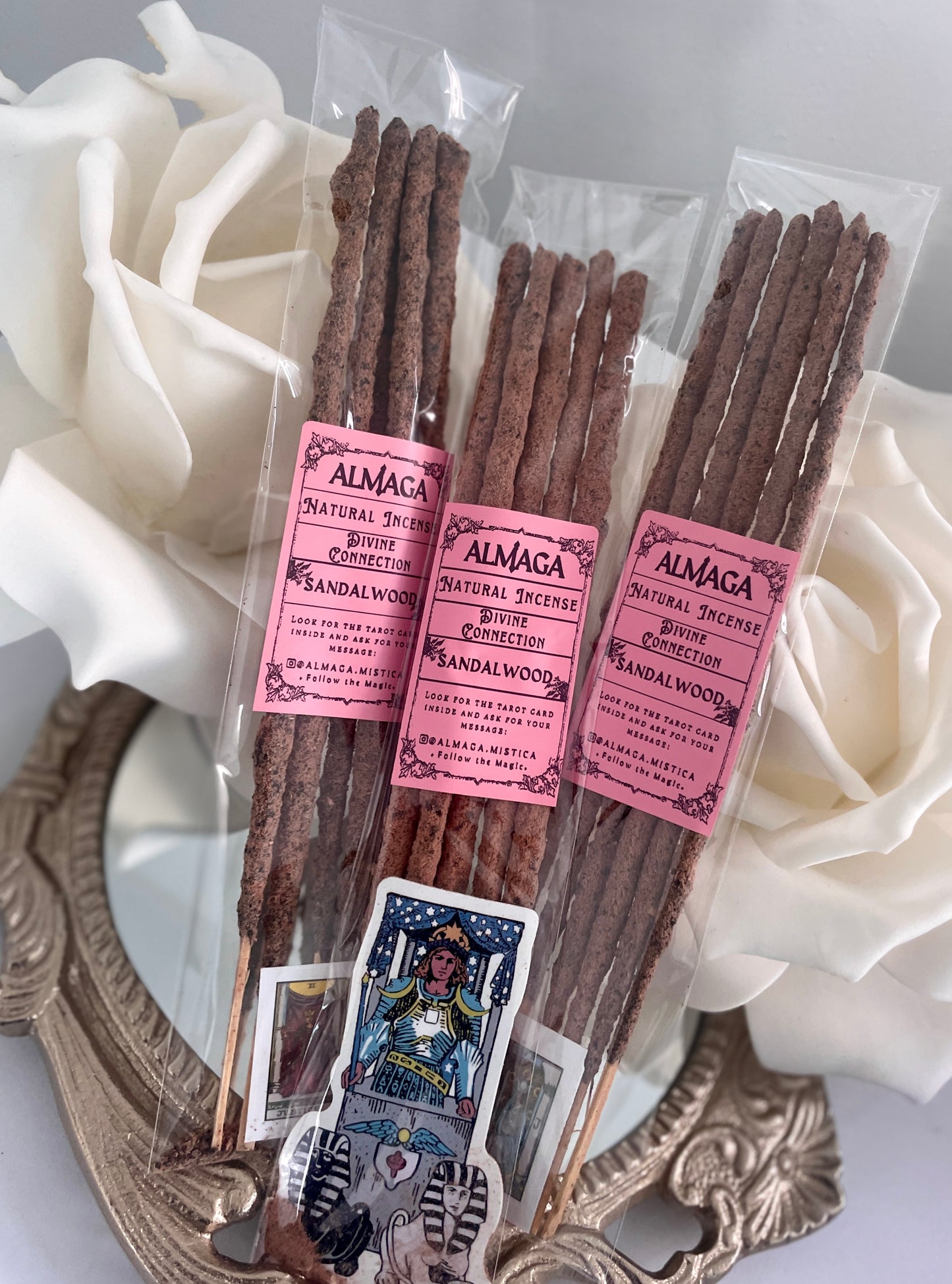 Incienso Premium con Flores Naturales Puras