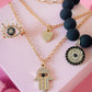 Hamsa Hand Jewelry Set: Spiritual Amulet for Protection