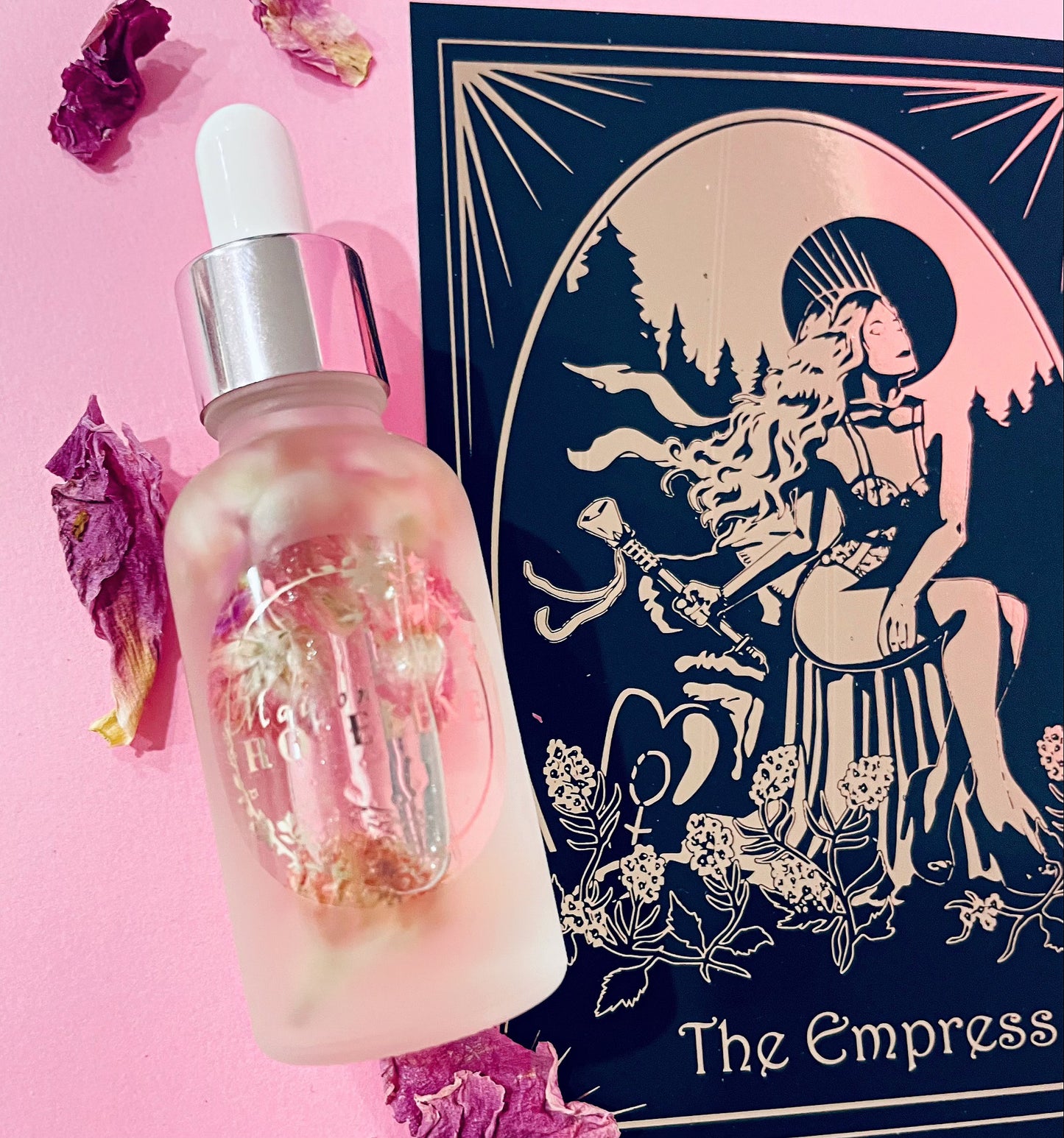 Pink Oil Burner Diffuser Kit with Dropper