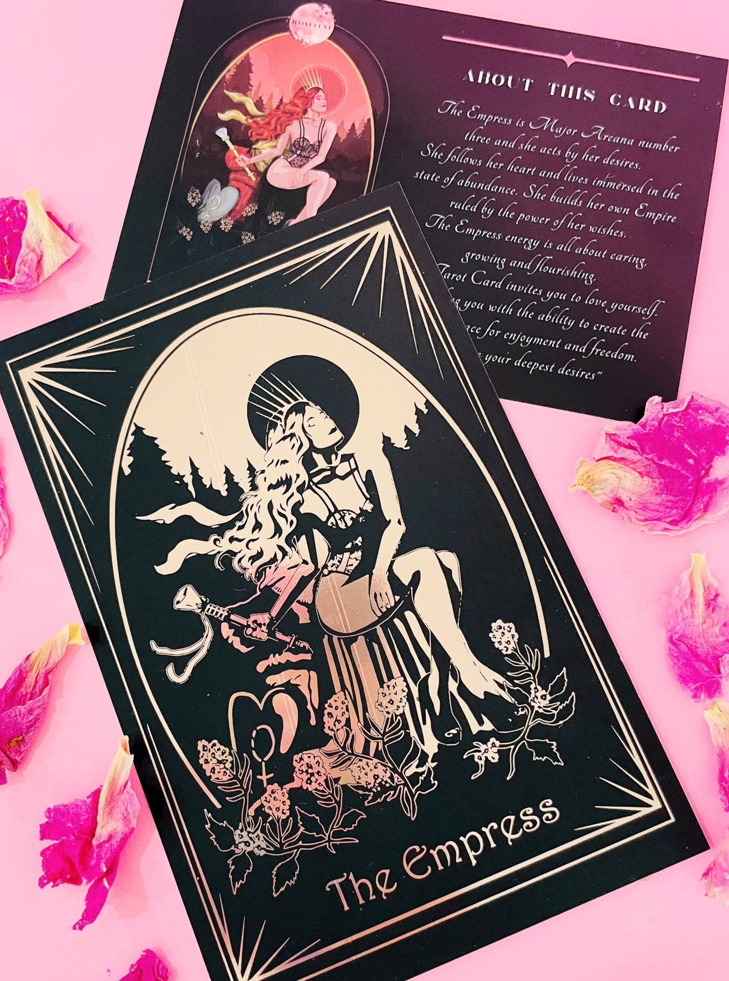 Jabón espiritual infundido con cristales para la abundancia y la creatividad - La Emperatriz