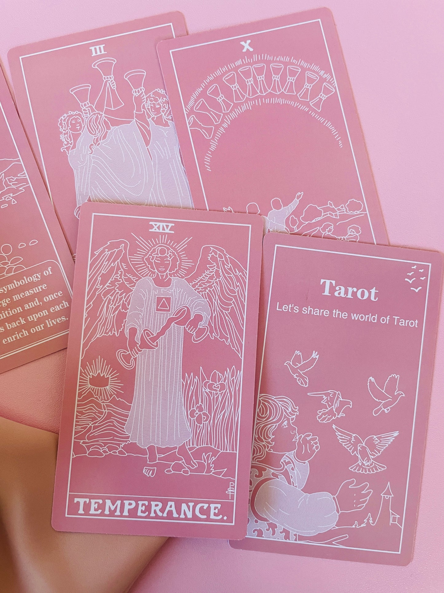 Pink Tarot Deck