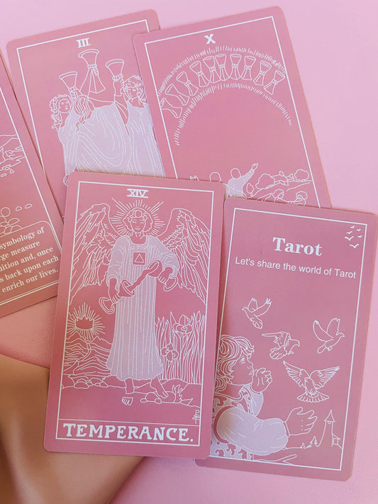 Pink Tarot Deck