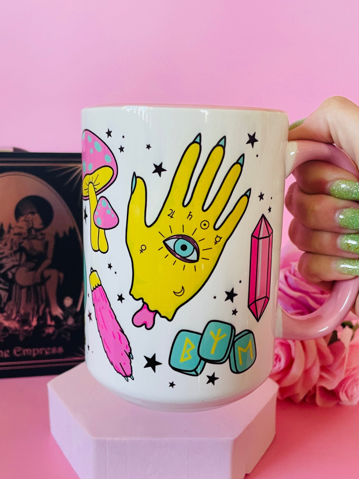 Esoteric Witchy Pink Coffee Mug