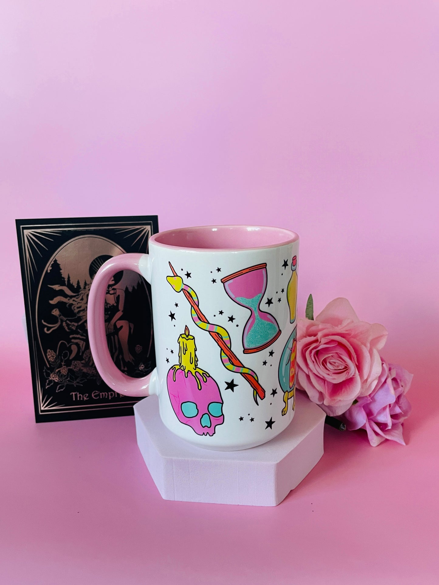 Esoteric Witchy Pink Coffee Mug