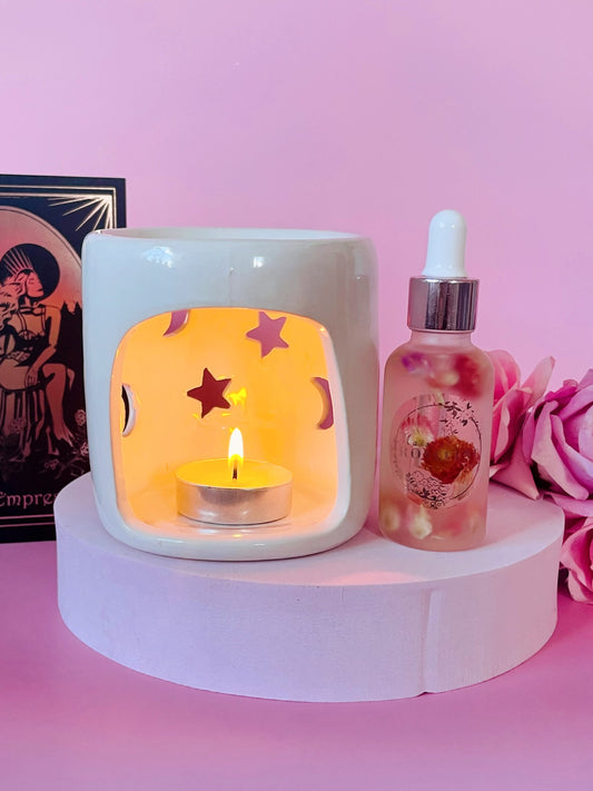 Oil Burner Diffuser Kit with Dropper