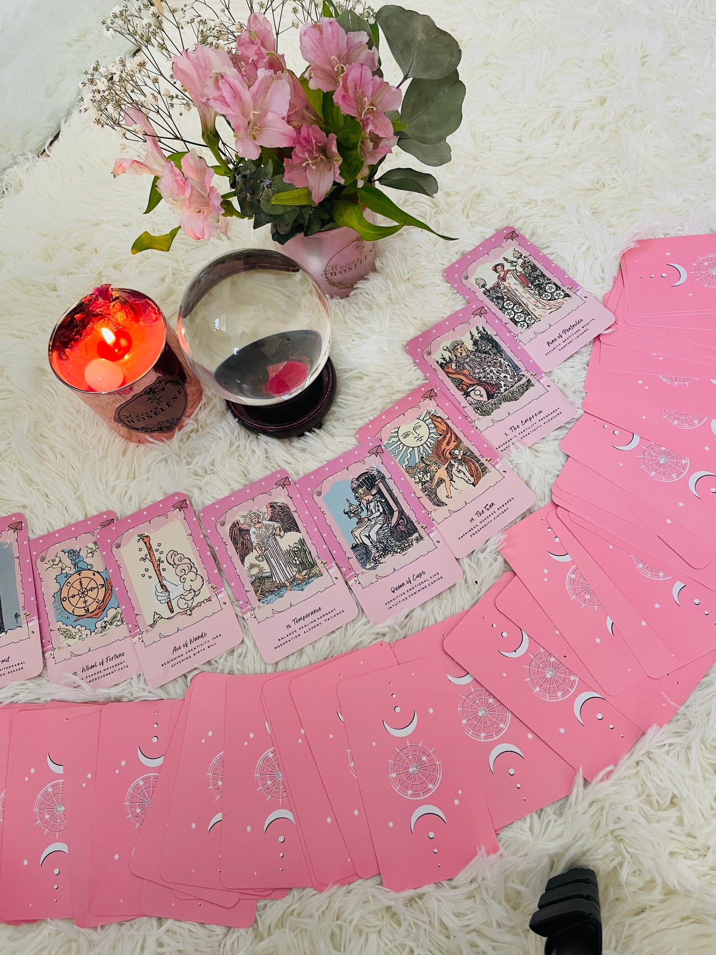 Pink Power Tarot Deck