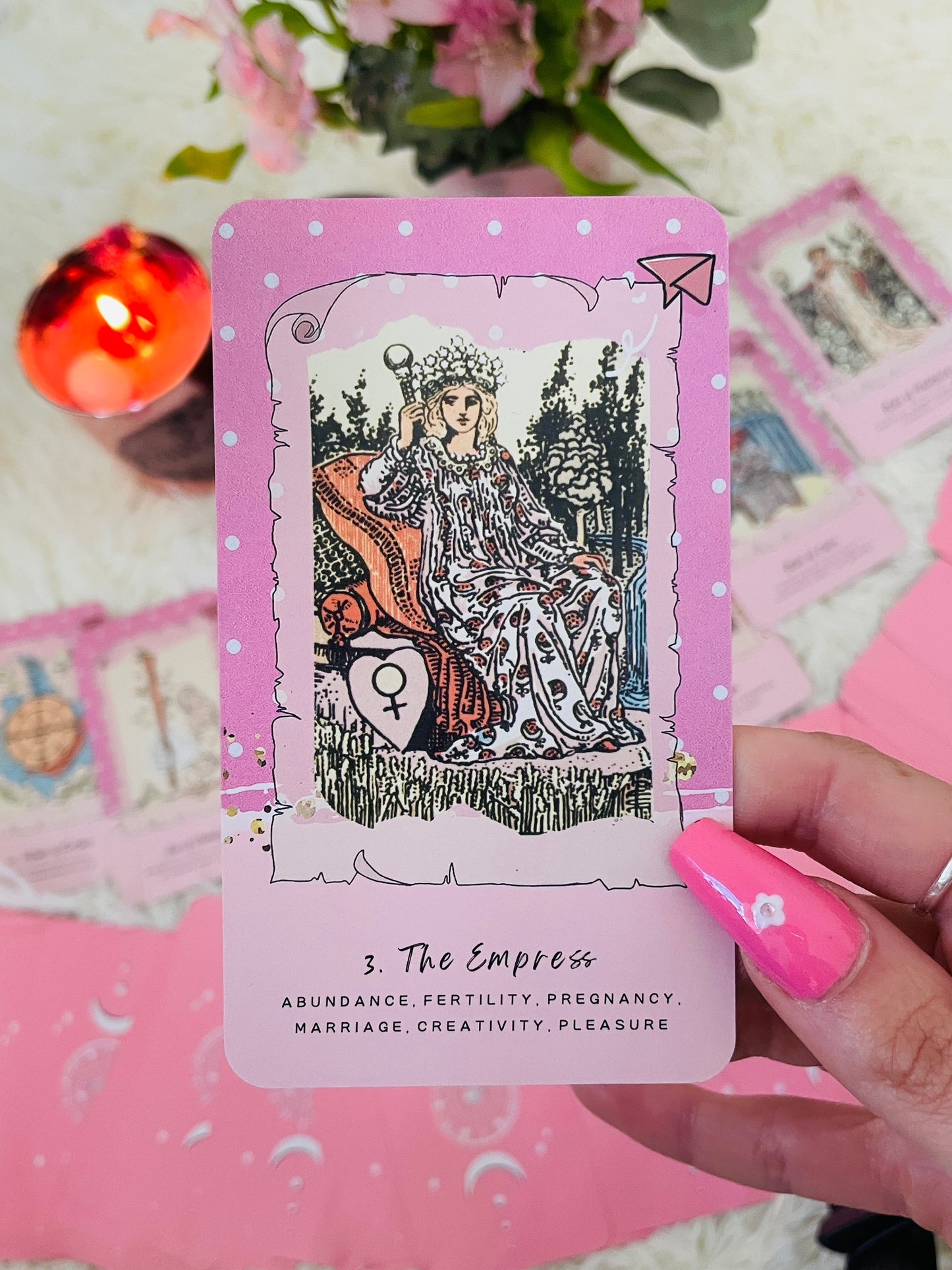 Pink Power Tarot Deck