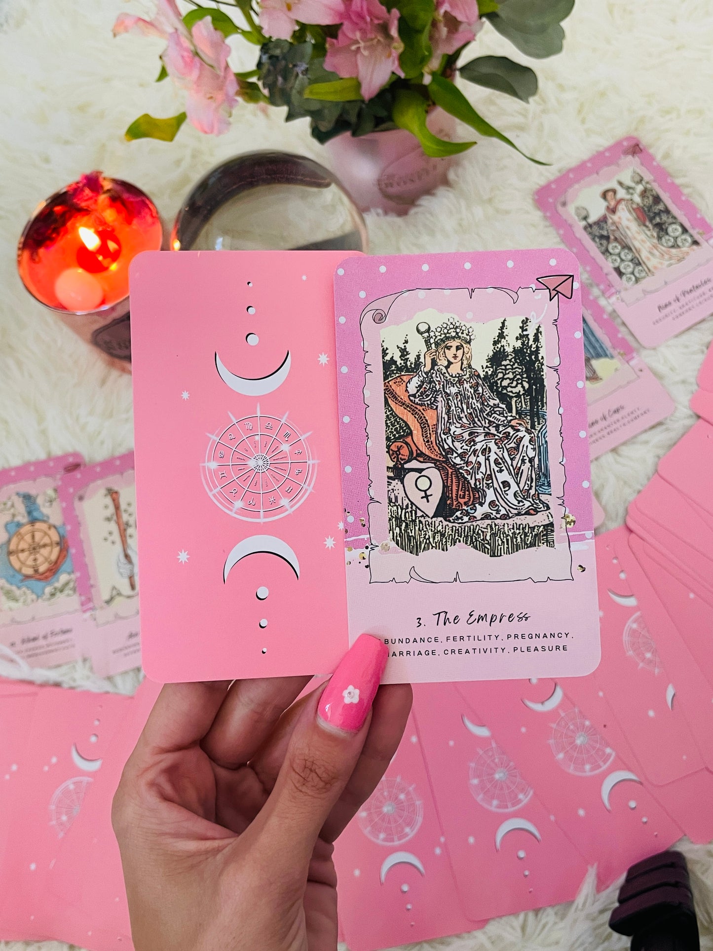 Pink Power Tarot Deck