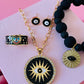 Black Evil Eye Jewelry Set