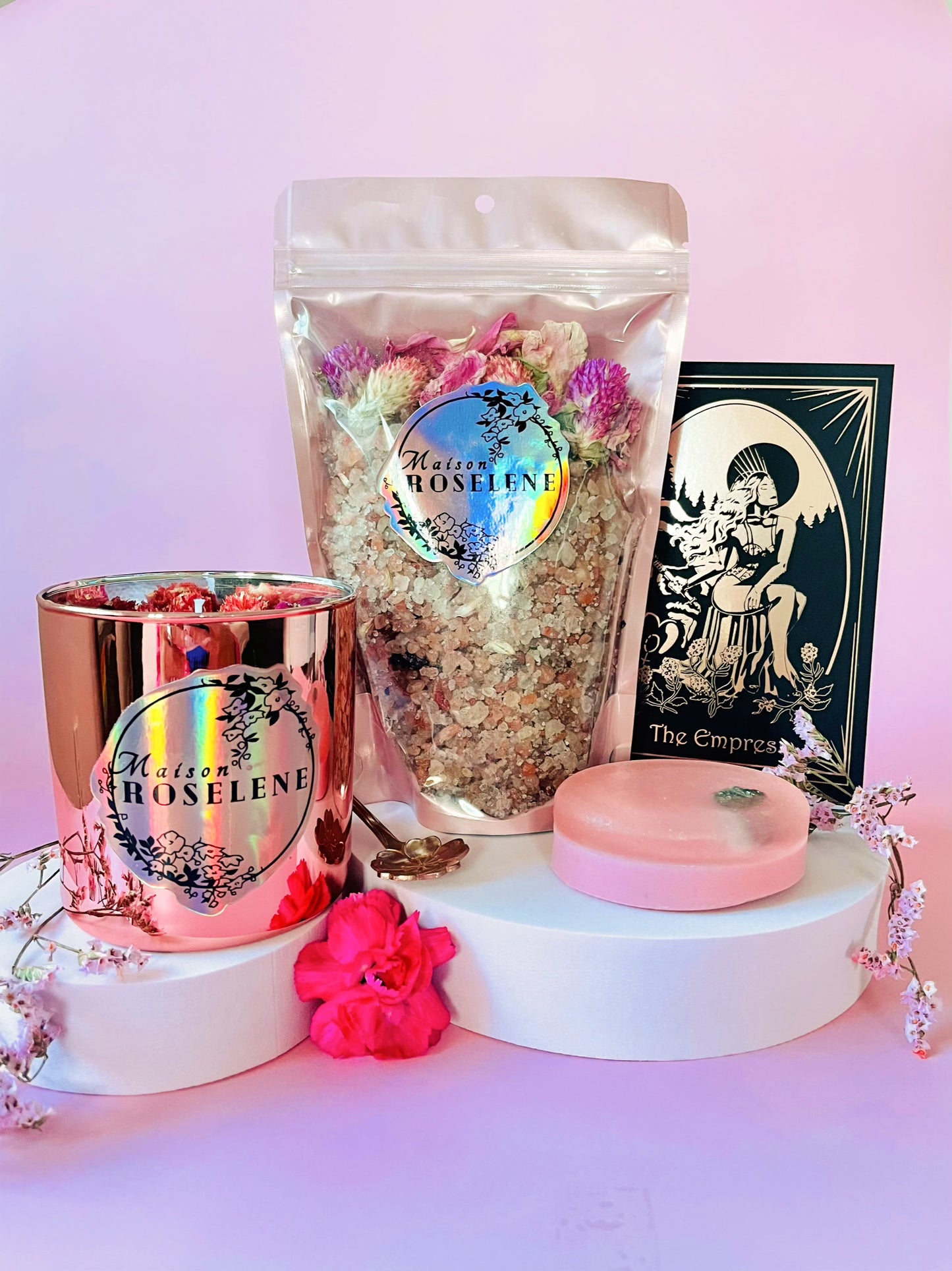 Kit de baño ritual para la abundancia y la prosperidad - La Emperatriz