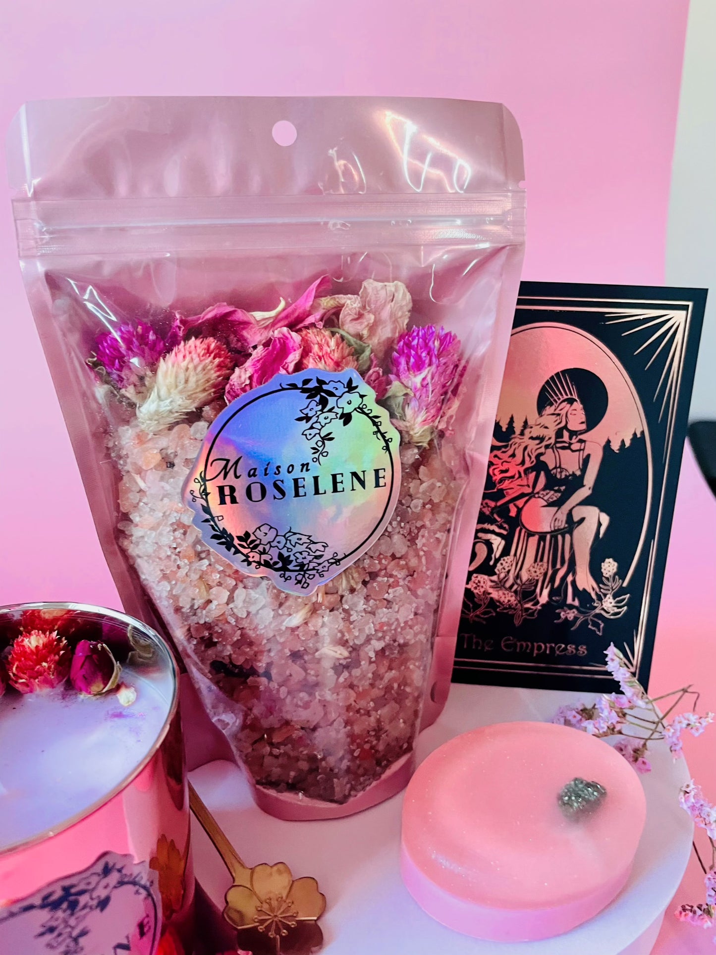 Kit de baño ritual para la abundancia y la prosperidad - La Emperatriz