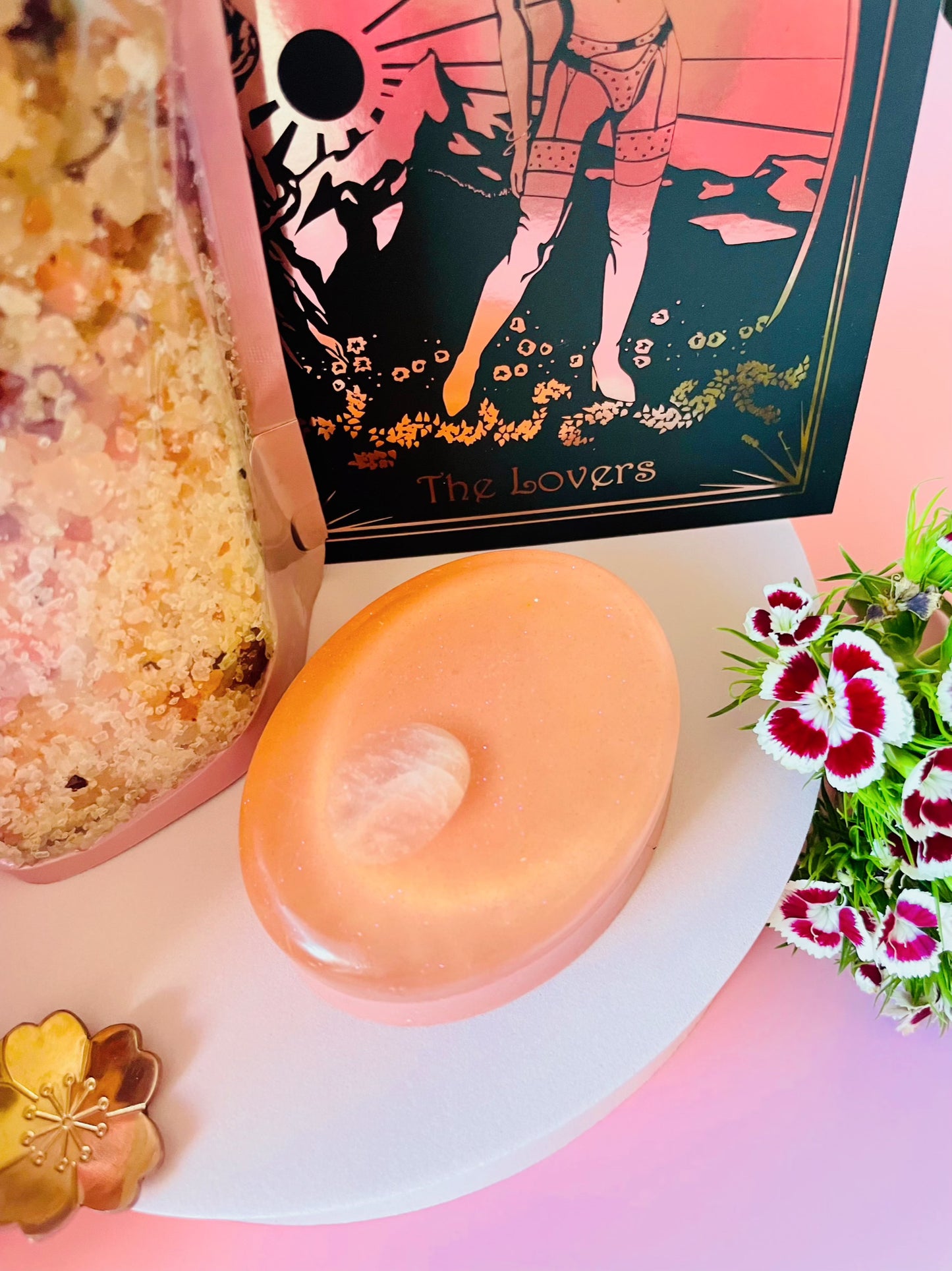 Ritual Bath Soak Kit to Attract Love and Passion - The Lovers