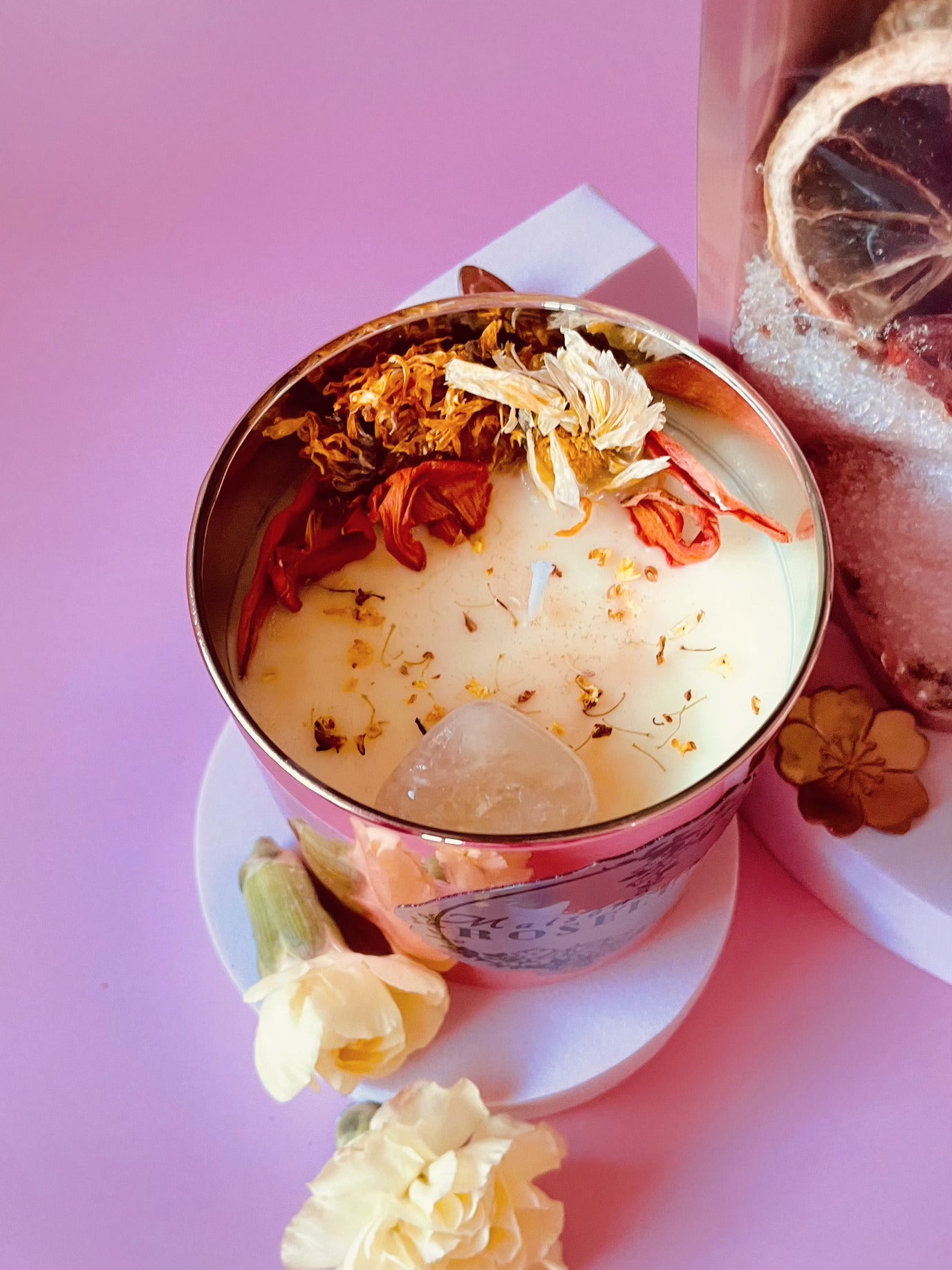Ritual Bath Soak Kit for Happiness and Luck - The Sun