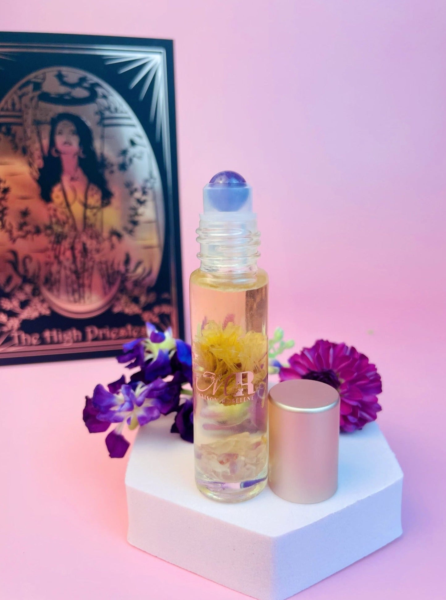 Roll On Essential Oil for Spiritual Awareness: The High Priestess
